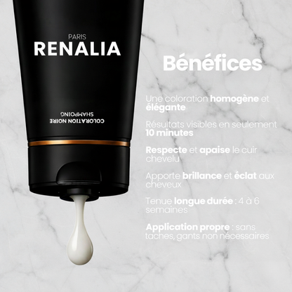 Shampoing colorant Noir