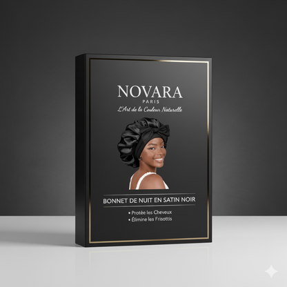 Bonnet de nuit en satin