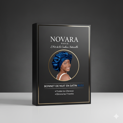 Bonnet de nuit en satin