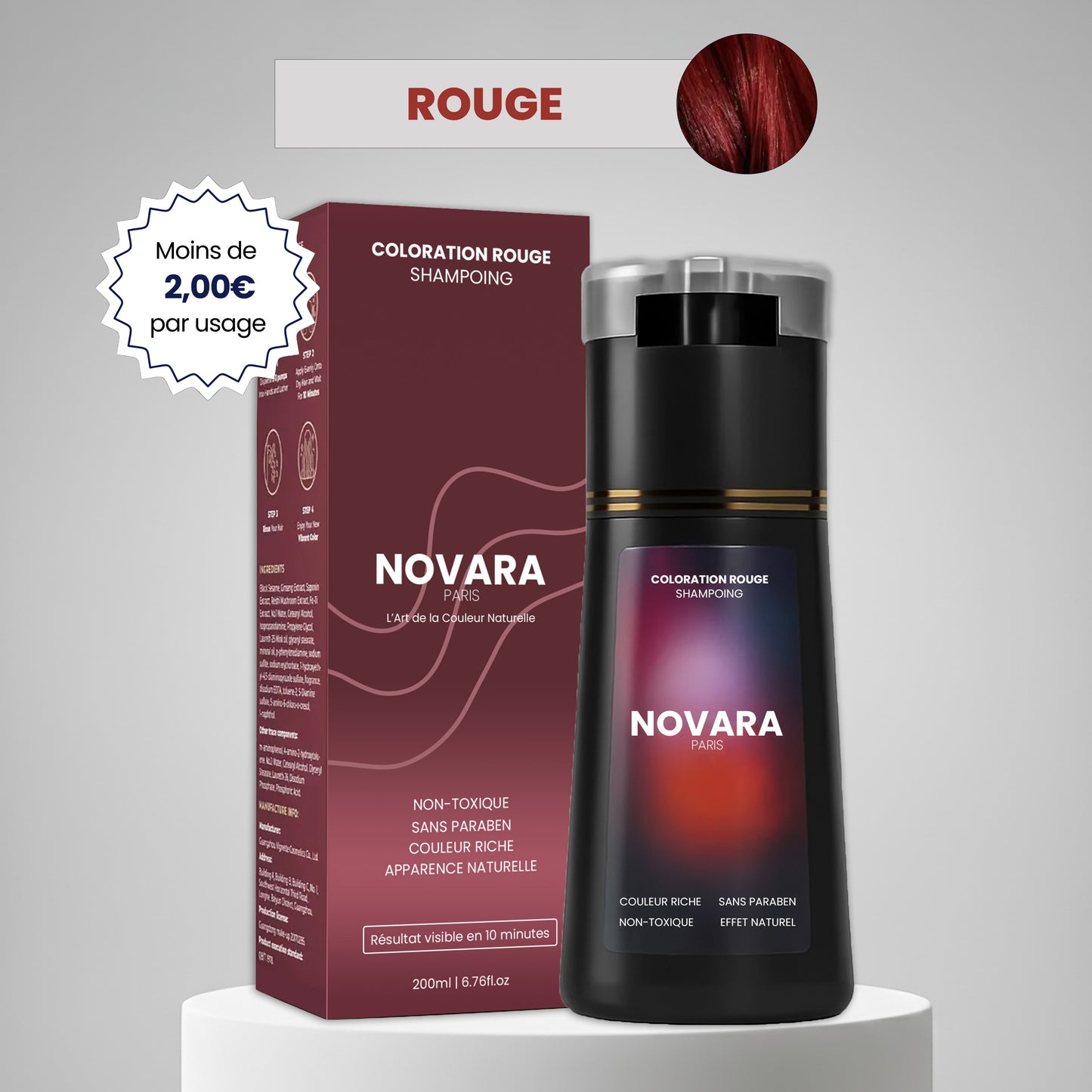 Shampoing colorant instantané abonnement