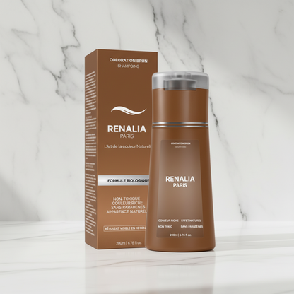 Shampoing colorant instantané