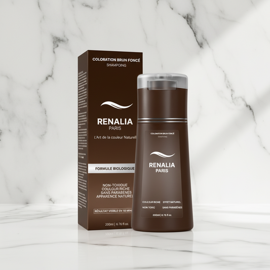 Shampoing colorant Brun foncé