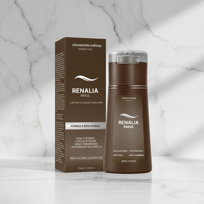 Shampoing colorant instantané